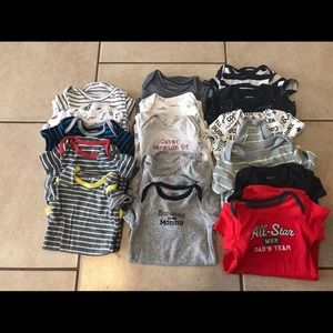 0-3 Baby Boy Clothes Lot- 53 Items!!
